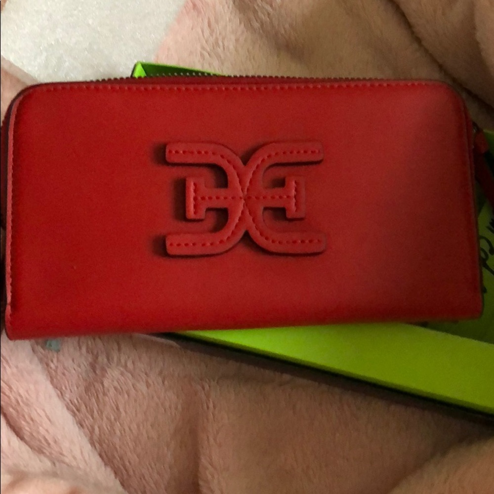 Red cherry wallet